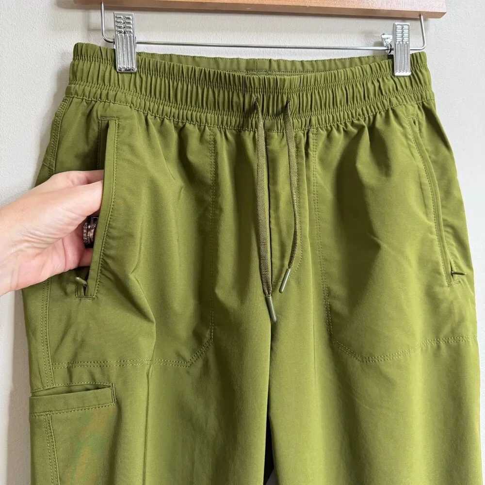 The North Face Forest Olive Green Never Stop Wearing Hiking Pant Size Small